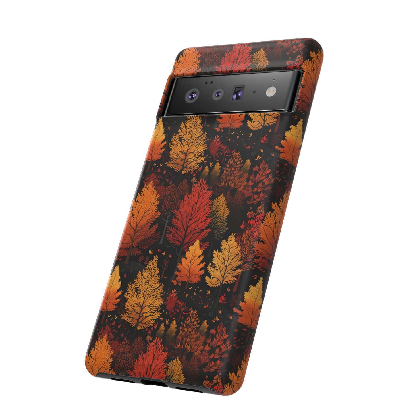 Bronzed Forest: A Chromatic Landscape - Tough Phone Case