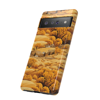 Rural Rhapsody: Early Autumn Farm Tales - Tough Phone Case