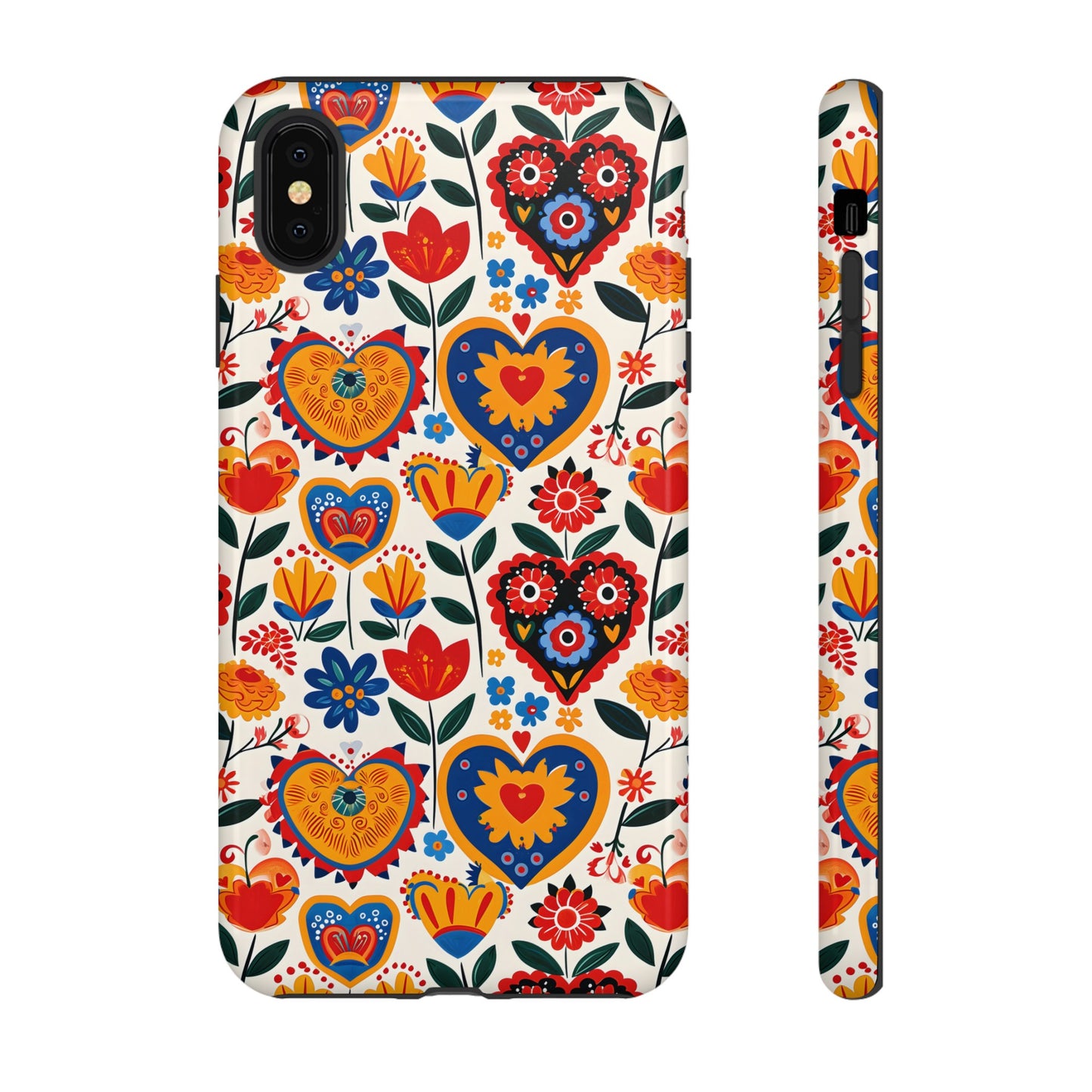 Whimsical Hearts - Phone Case