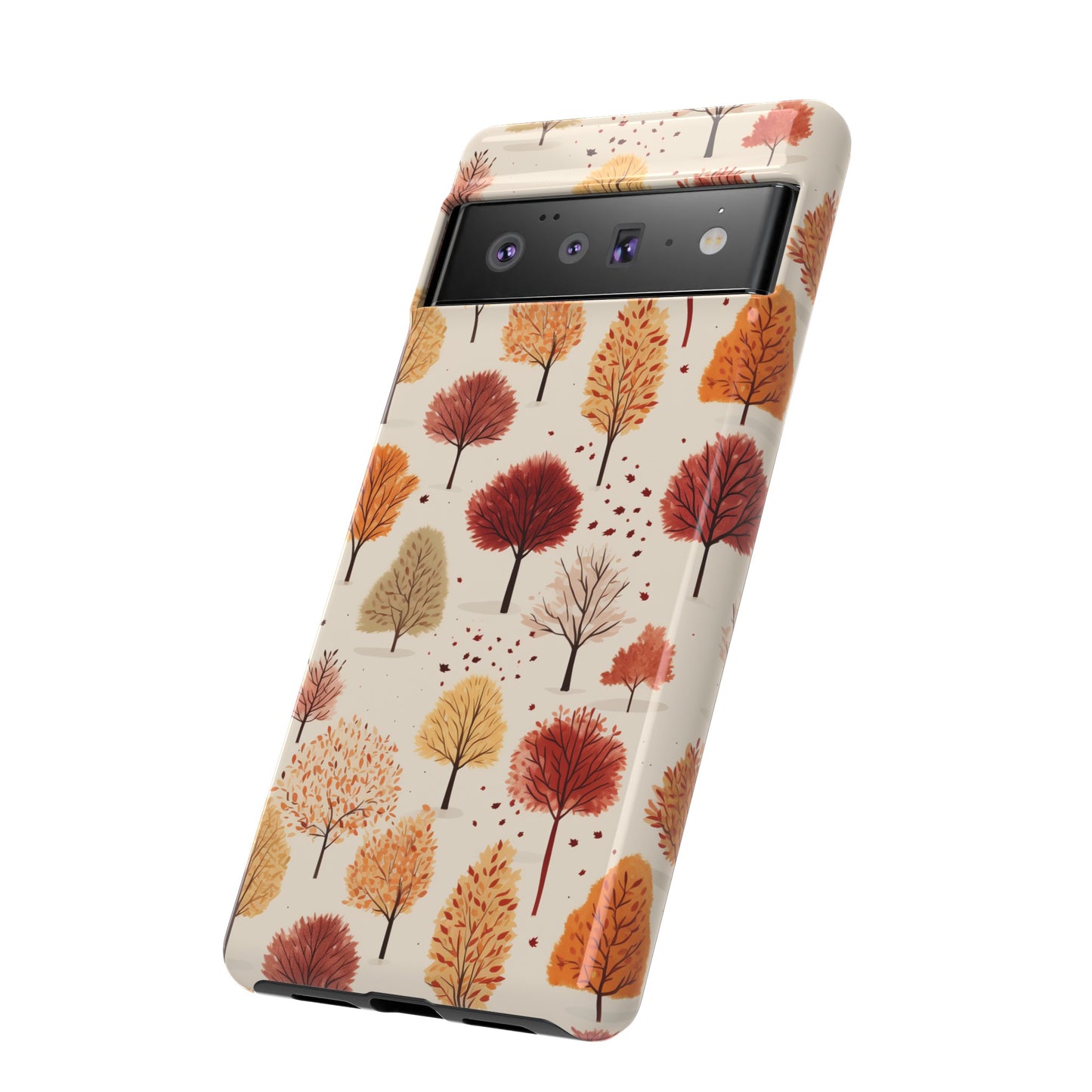 Gradient Grove: Autumn's Diverse Palette - Tough Phone Case