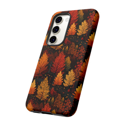 Bronzed Forest: A Chromatic Landscape - Tough Phone Case