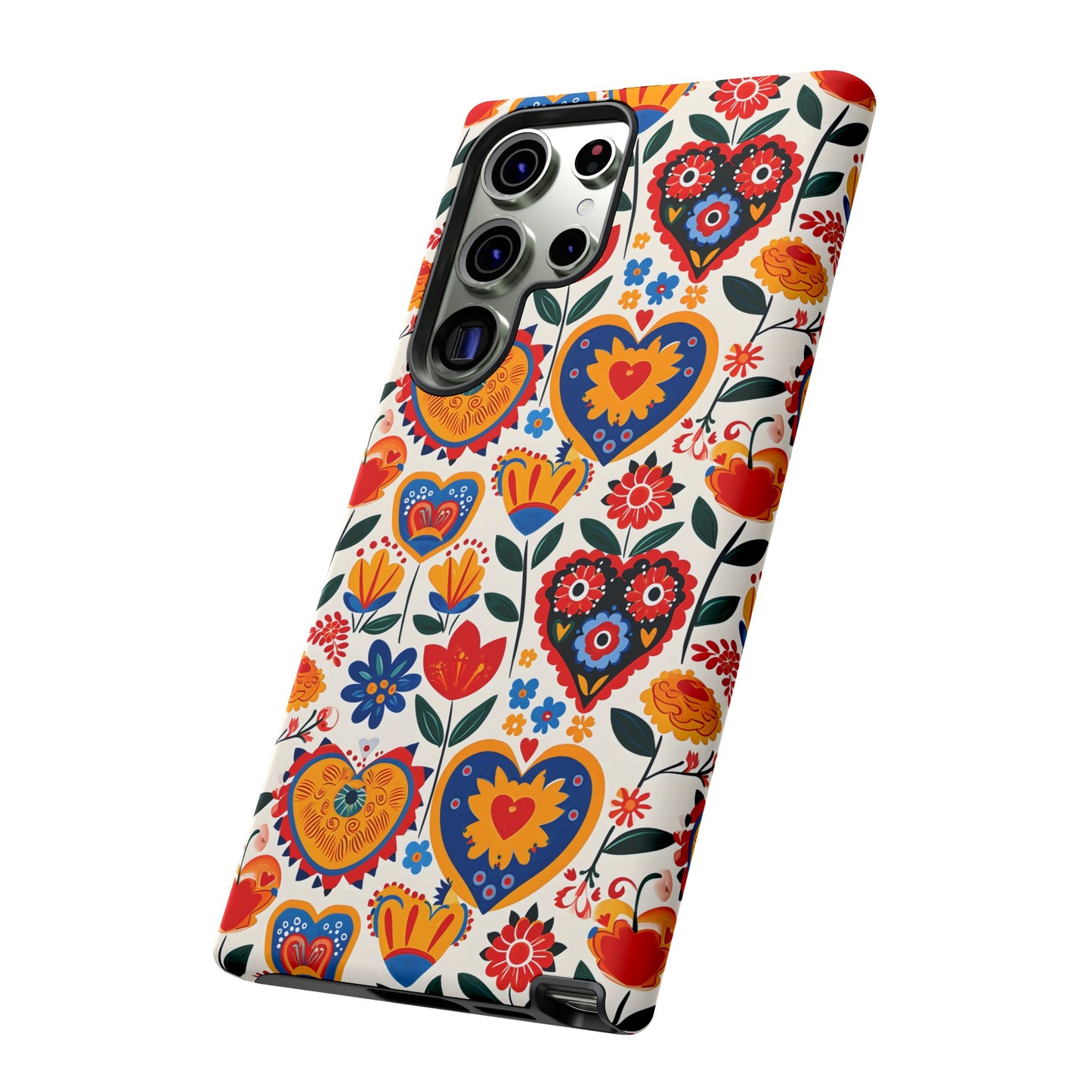 Whimsical Hearts - Phone Case