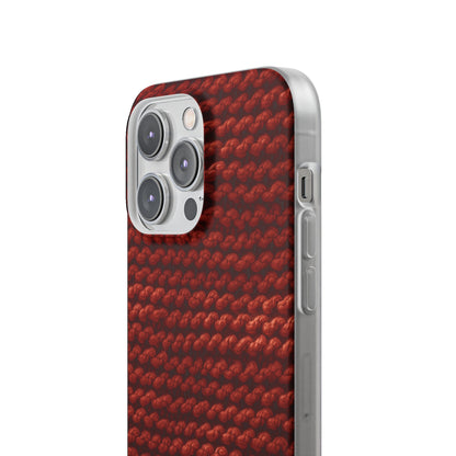 Autumn Yarn Chronicles - Warmth and Tradition in a Flexible Phone Case