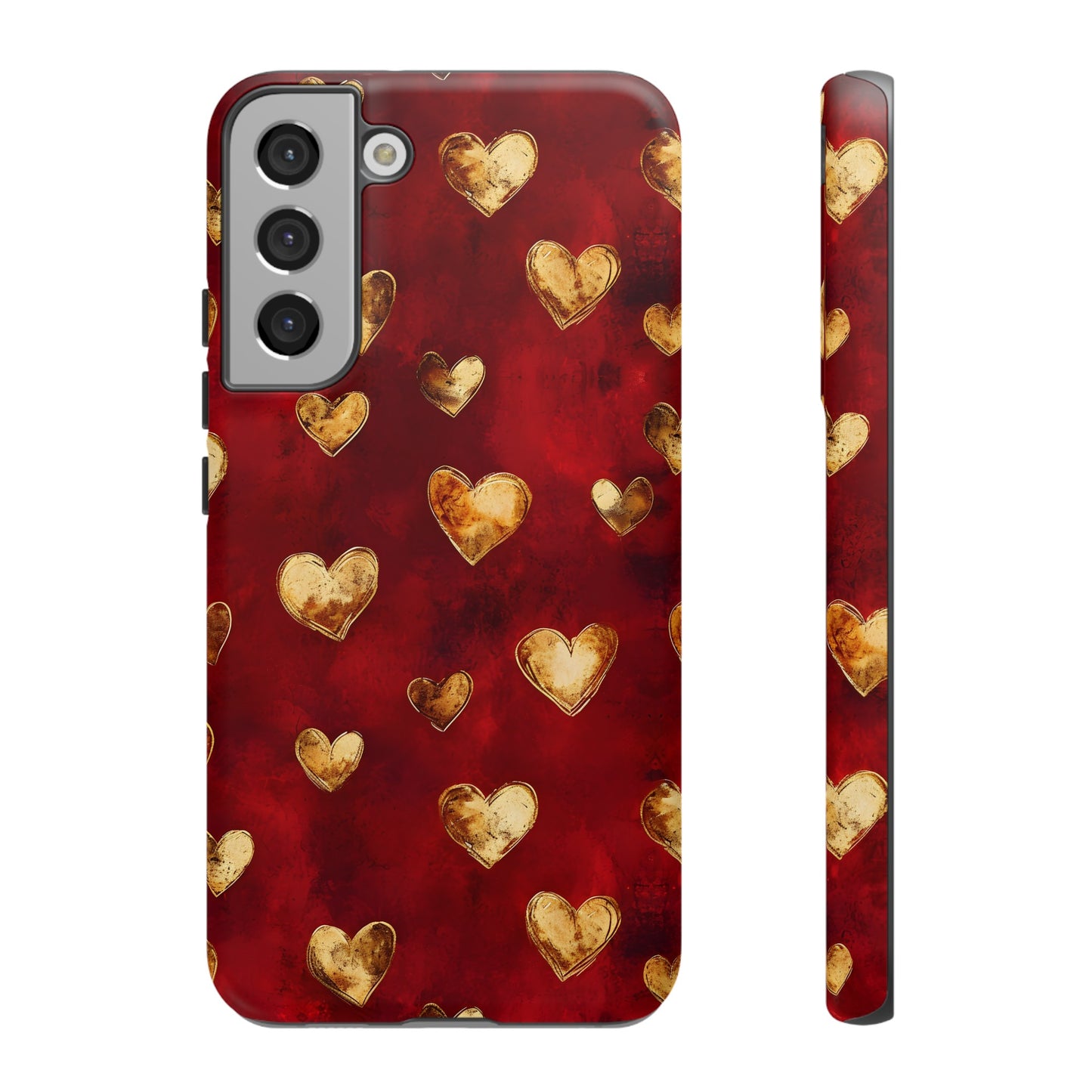 Midas Touch: Gilded Hearts - Phone Case