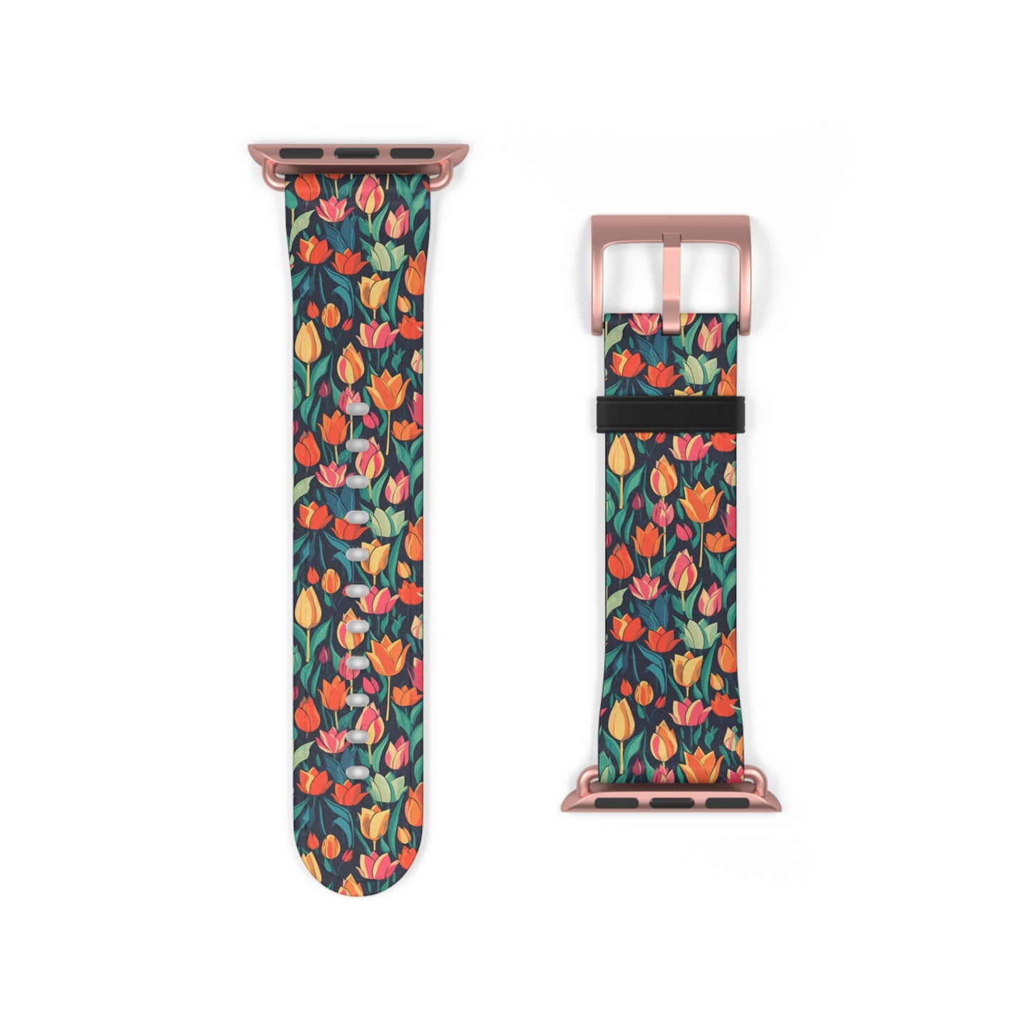 Tulip Medley - Vibrant and Colourful - Apple Watch Strap