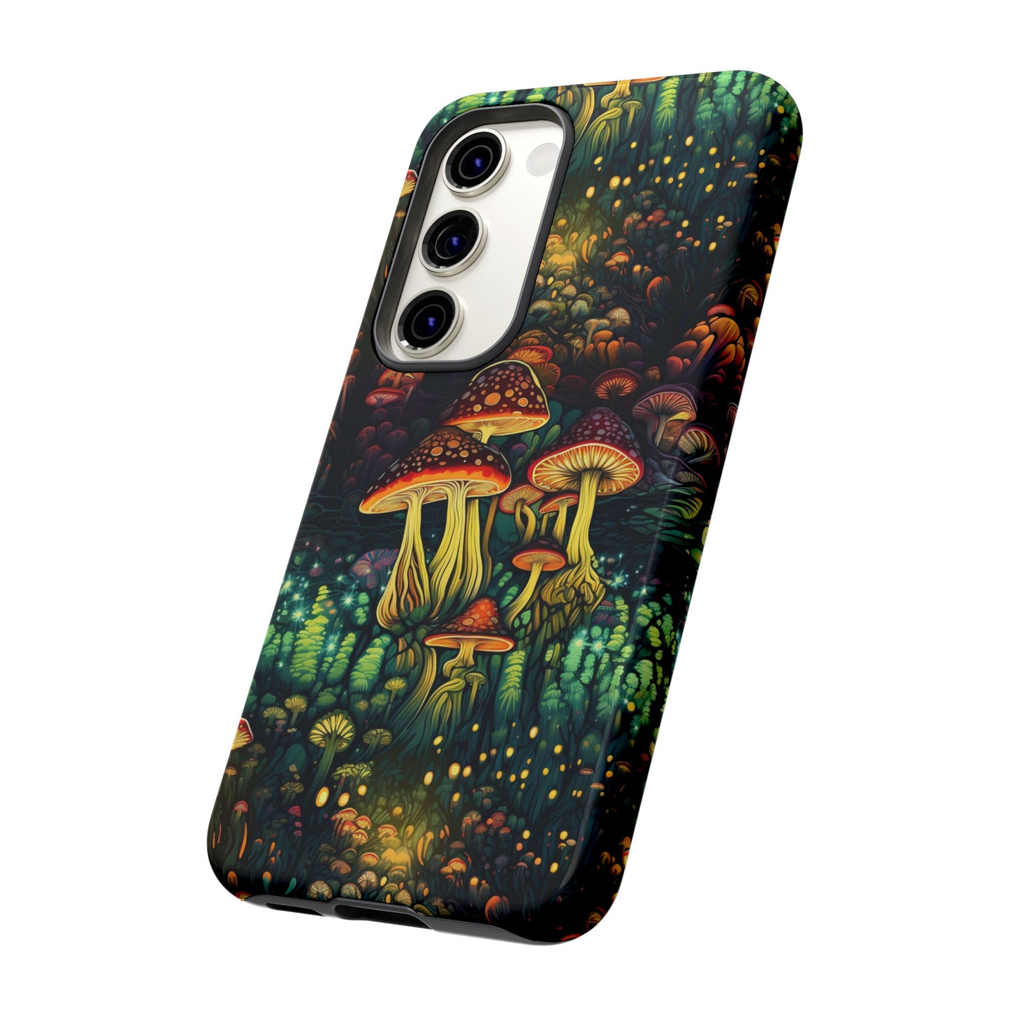 Neon Hallucinations: An Illuminated Autumn Spectacle - Tough Phone Case