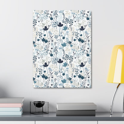 Blue Wildflower - Canvas Prints