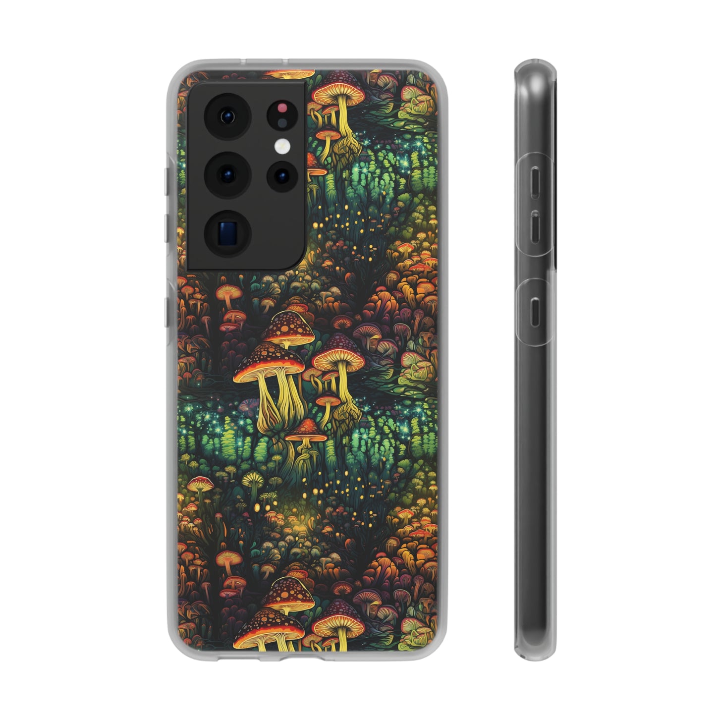 Neon Hallucinations: An Illumulated Autumn Spectacle - Flexible Phone Case