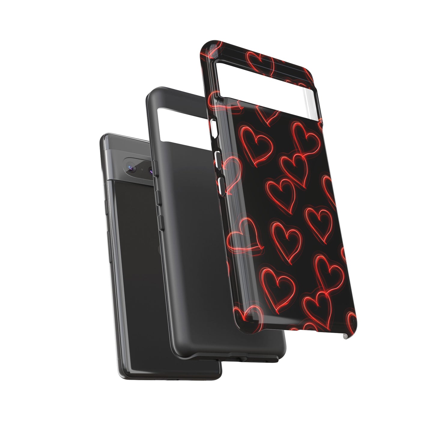 Neon Heartbeat - Phone Case