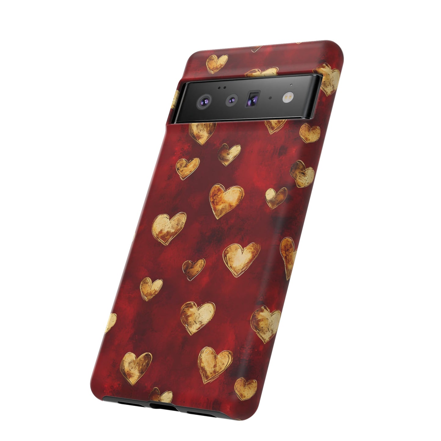 Midas Touch: Gilded Hearts - Phone Case