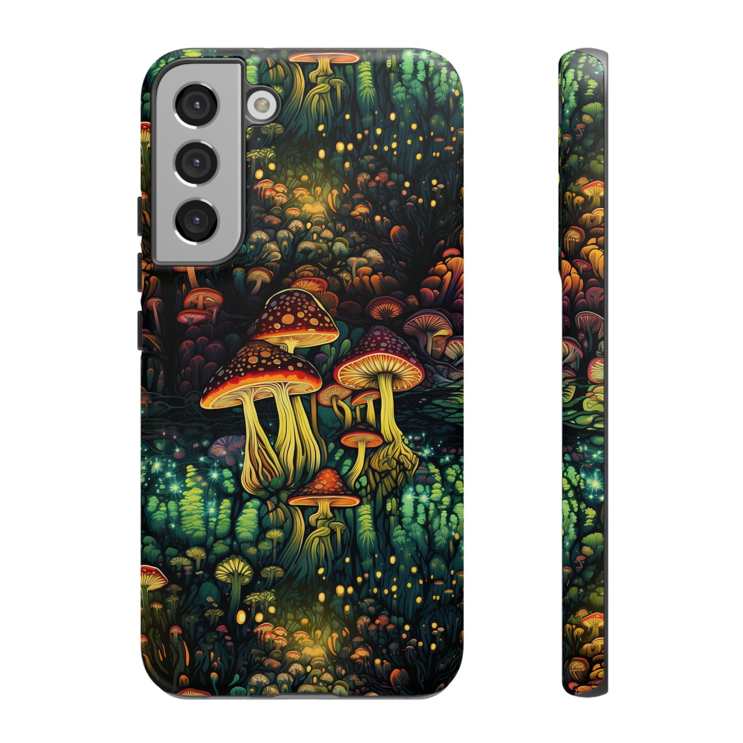 Neon Hallucinations: An Illuminated Autumn Spectacle - Tough Phone Case