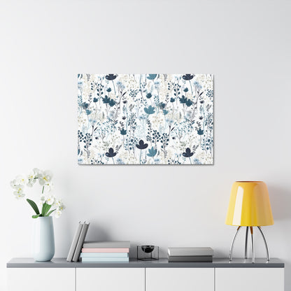 Blue Wildflower - Canvas Prints