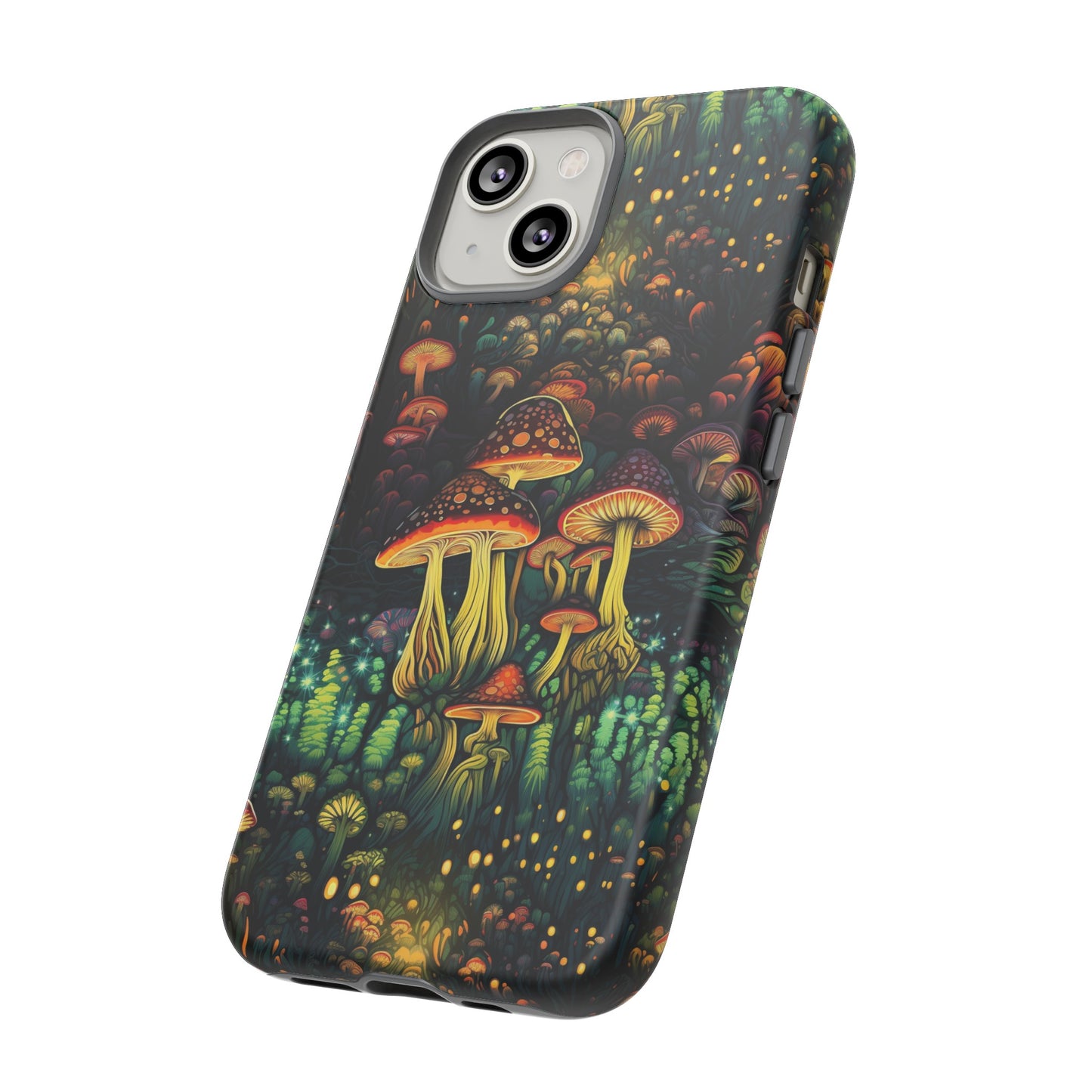 Neon Hallucinations: An Illuminated Autumn Spectacle - Tough Phone Case