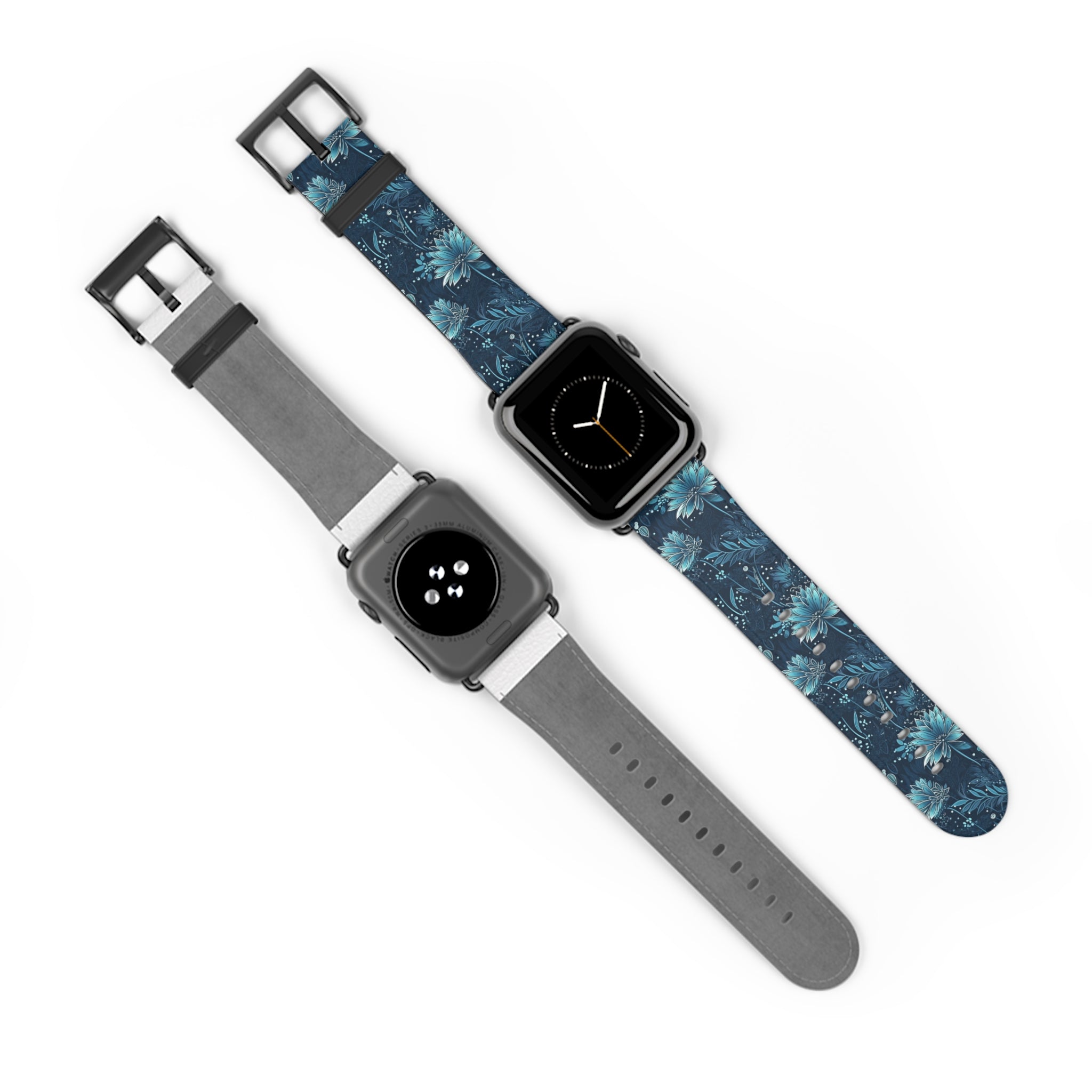 Metallic Blue Scilla - Shimmering Spring - Apple Watch Strap