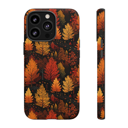 Bronzed Forest: A Chromatic Landscape - Tough Phone Case