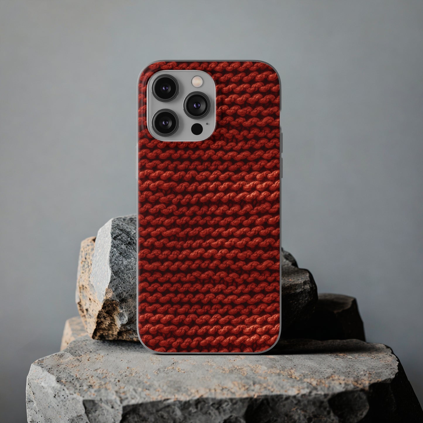 Autumn Yarn Chronicles - Warmth and Tradition in a Flexible Phone Case