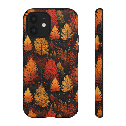 Bronzed Forest: A Chromatic Landscape - Tough Phone Case