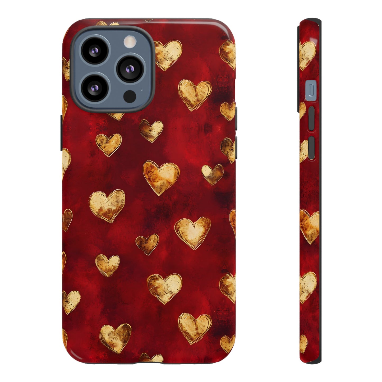 Midas Touch: Gilded Hearts - Phone Case