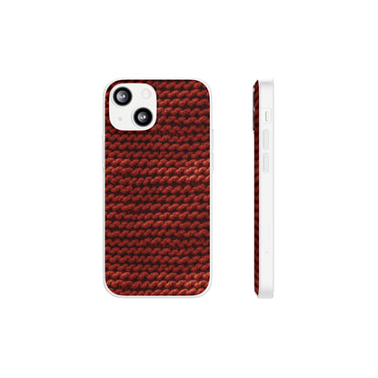 Autumn Yarn Chronicles - Warmth and Tradition in a Flexible Phone Case