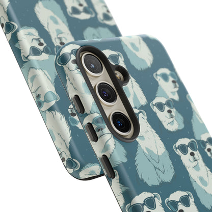 Chillin' Polar Bears Tough Phone Case