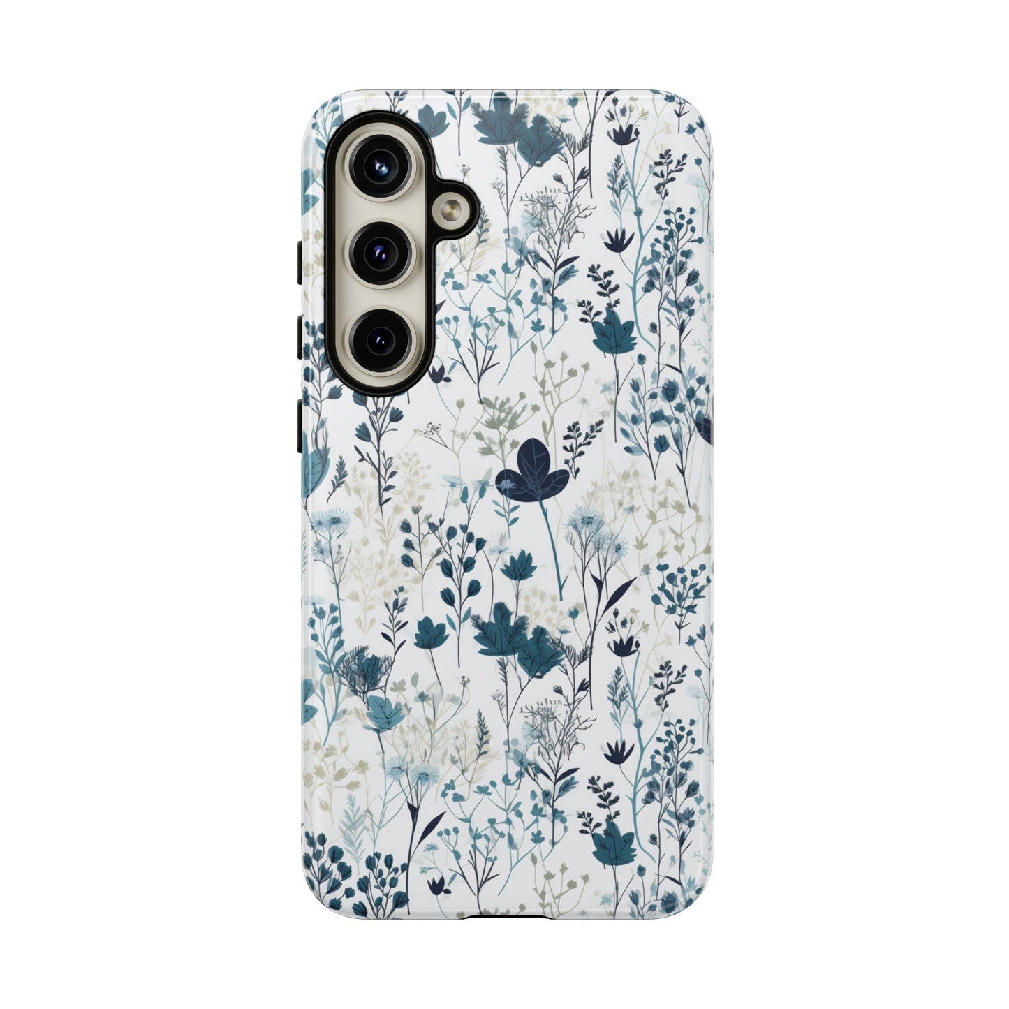 Serene Blue Wildflower - Phone Case