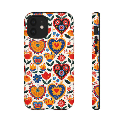 Whimsical Hearts - Phone Case