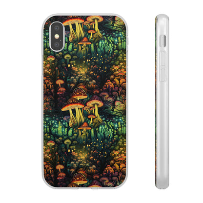 Neon Hallucinations: An Illumulated Autumn Spectacle - Flexible Phone Case