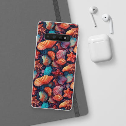 Vibrant Shallow Seascape - Flexible Phone Case Phone Case Pattern Symphony Samsung Galaxy S10 with gift packaging  