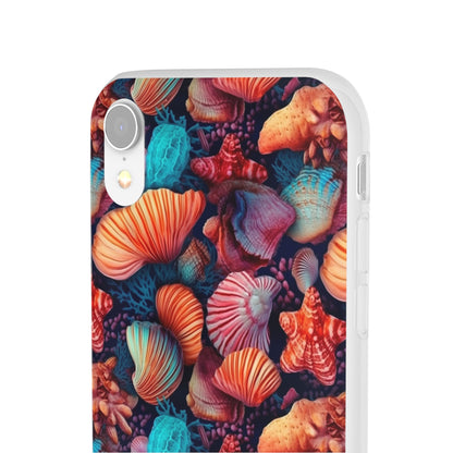 Vibrant Shallow Seascape - Flexible Phone Case Phone Case Pattern Symphony   