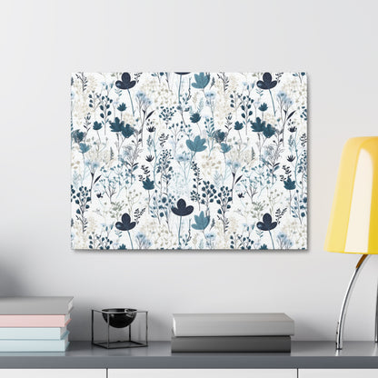 Blue Wildflower - Canvas Prints