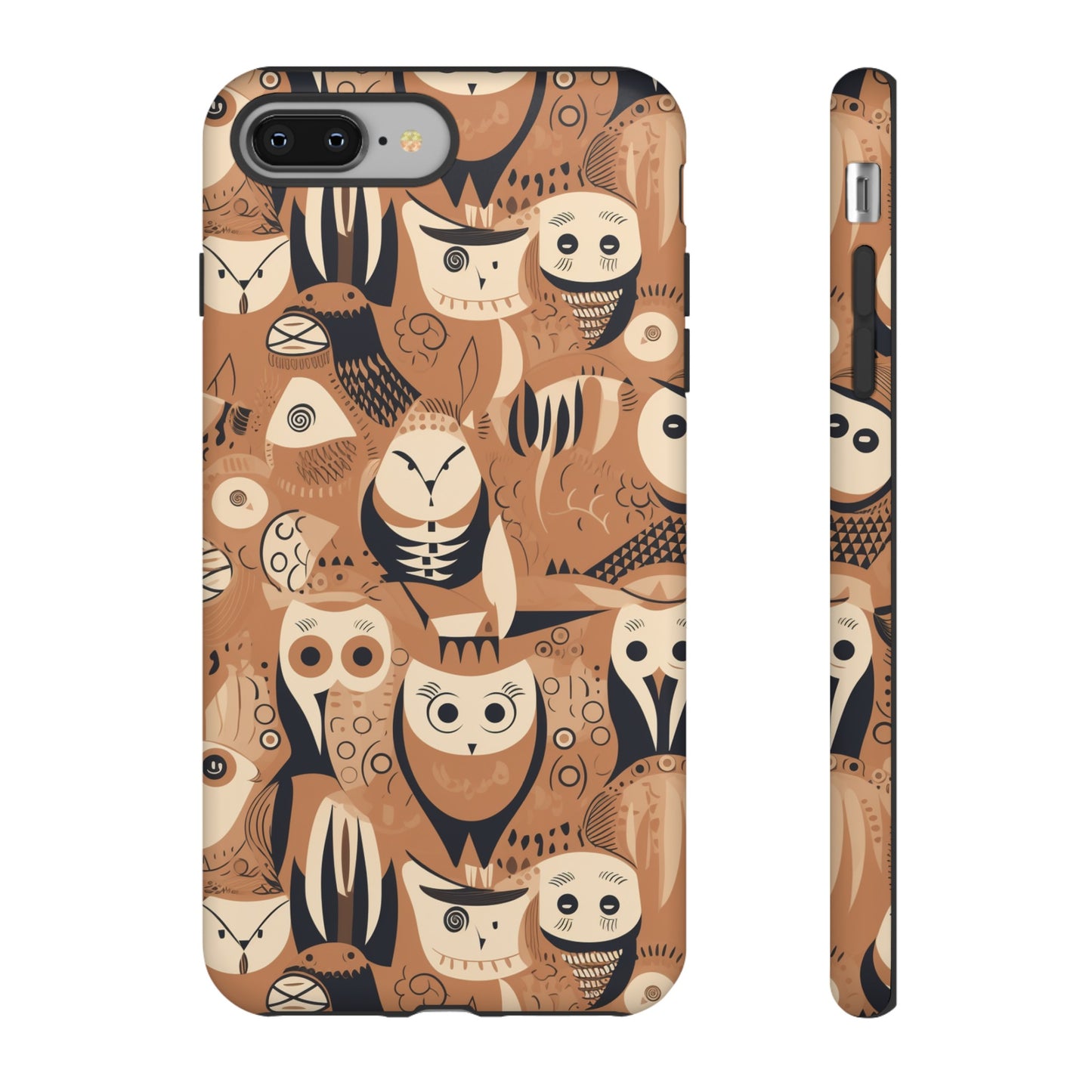 Abstract Owl - Phone Case