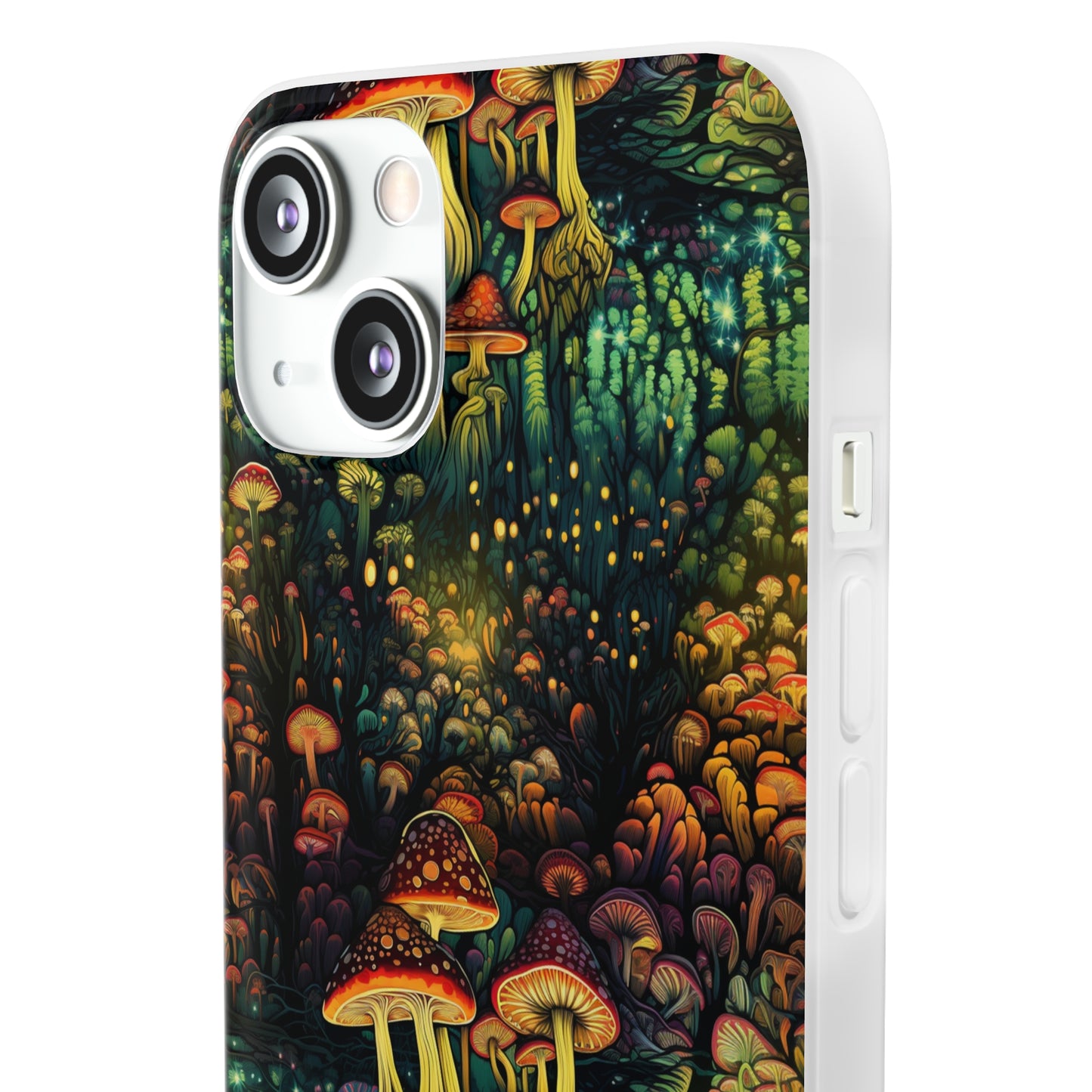 Neon Hallucinations: An Illumulated Autumn Spectacle - Flexible Phone Case