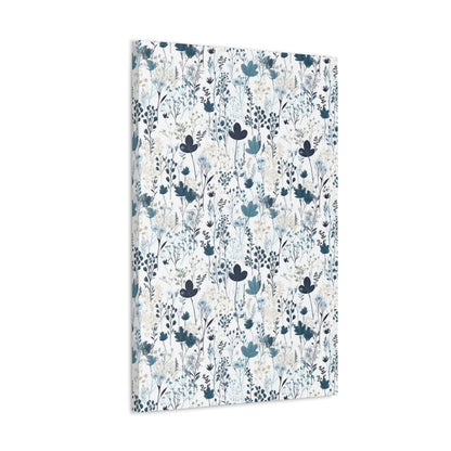 Blue Wildflower - Canvas Prints