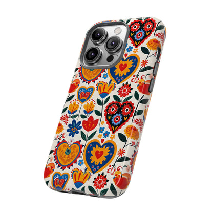 Whimsical Hearts - Phone Case