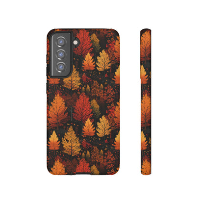 Bronzed Forest: A Chromatic Landscape - Tough Phone Case