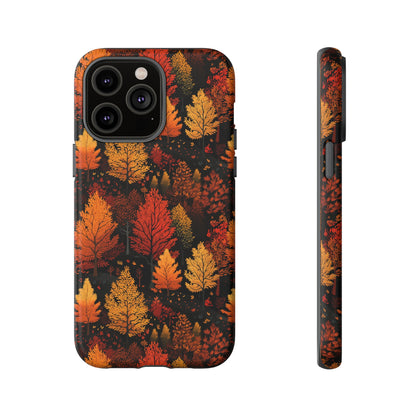 Bronzed Forest: A Chromatic Landscape - Tough Phone Case