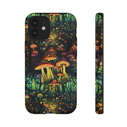 Neon Hallucinations: An Illuminated Autumn Spectacle - Tough Phone Case