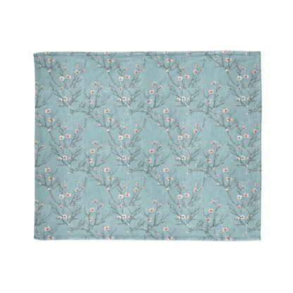 Sakura Serenity - Japanese Cherry Blossom - Sofa Throws