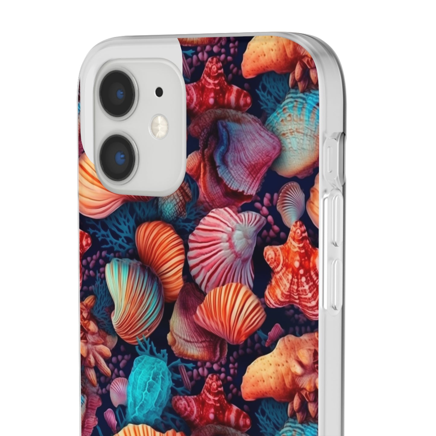 Vibrant Shallow Seascape - Flexible Phone Case Phone Case Pattern Symphony   