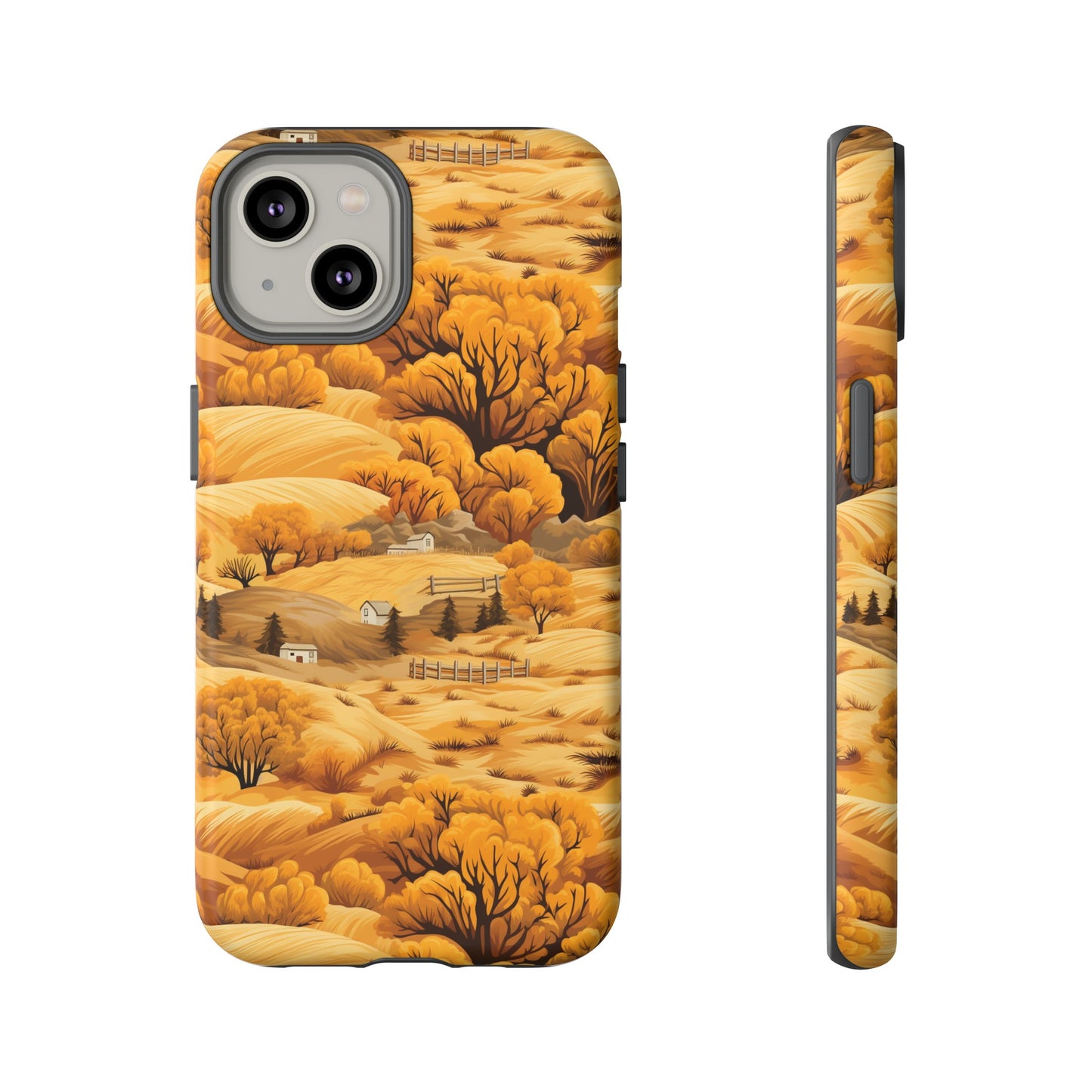 Rural Rhapsody: Early Autumn Farm Tales - Tough Phone Case