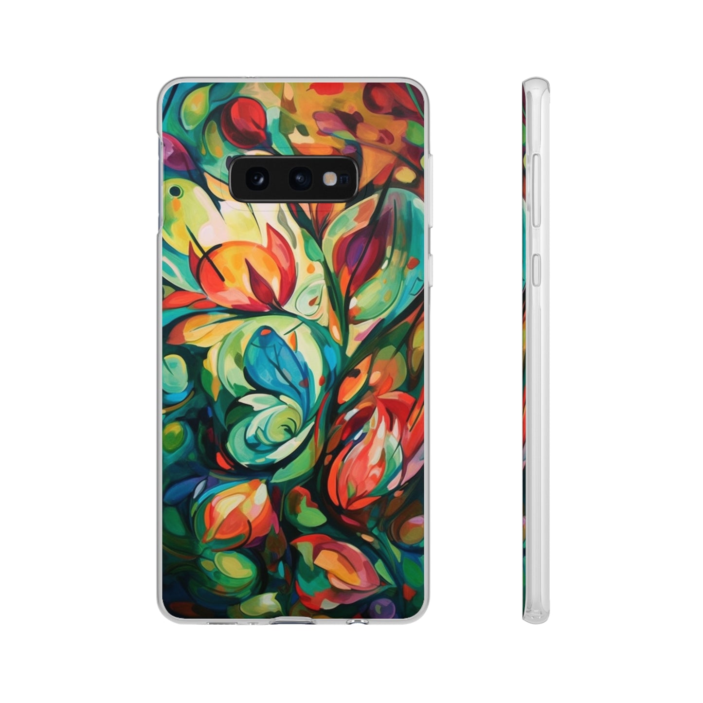 Spring Flourish Phone Case - Artistic Floral Elegance - Spring Collection - Flexi Cases Phone Case Pattern Symphony   