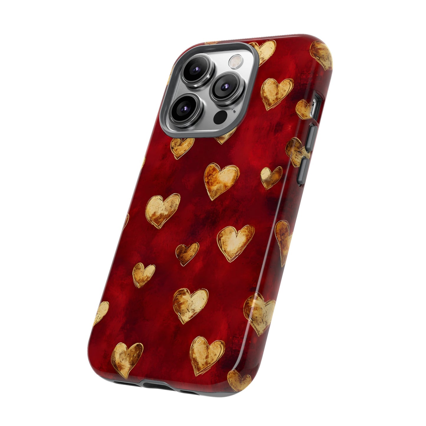 Midas Touch: Gilded Hearts - Phone Case