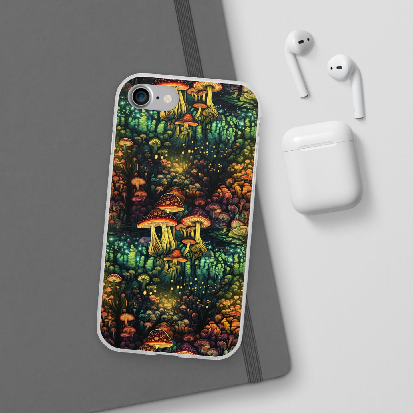 Neon Hallucinations: An Illumulated Autumn Spectacle - Flexible Phone Case