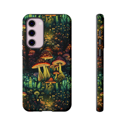 Neon Hallucinations: An Illuminated Autumn Spectacle - Tough Phone Case