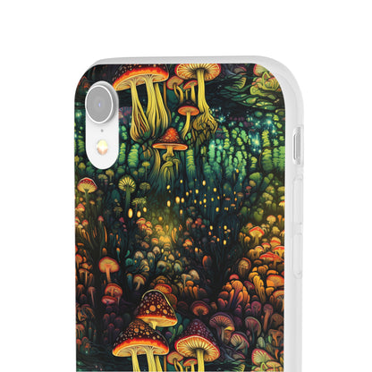 Neon Hallucinations: An Illumulated Autumn Spectacle - Flexible Phone Case