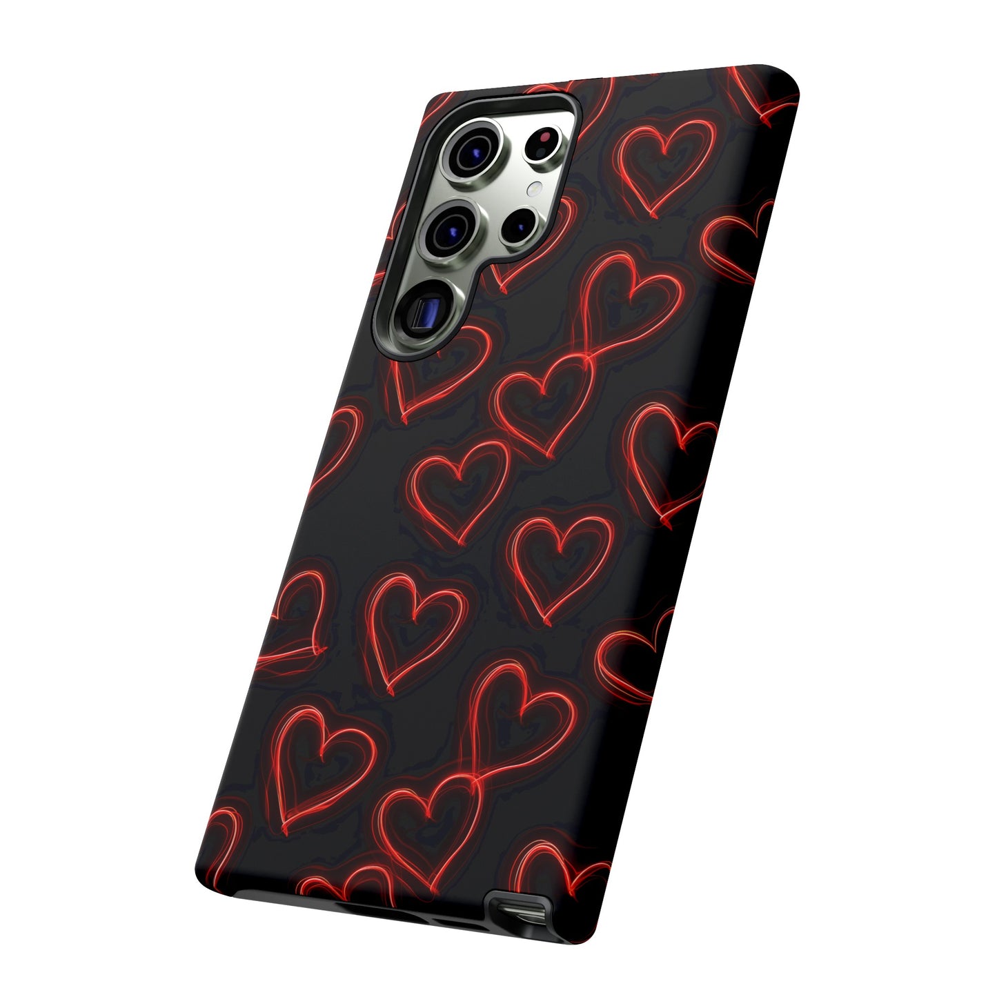 Neon Heartbeat - Phone Case