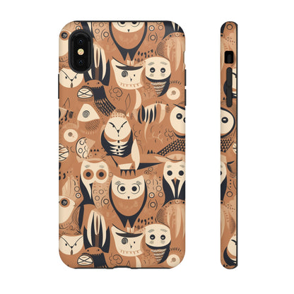 Abstract Owl - Phone Case