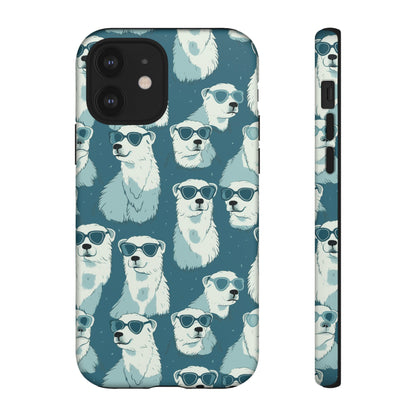 Chillin' Polar Bears Tough Phone Case