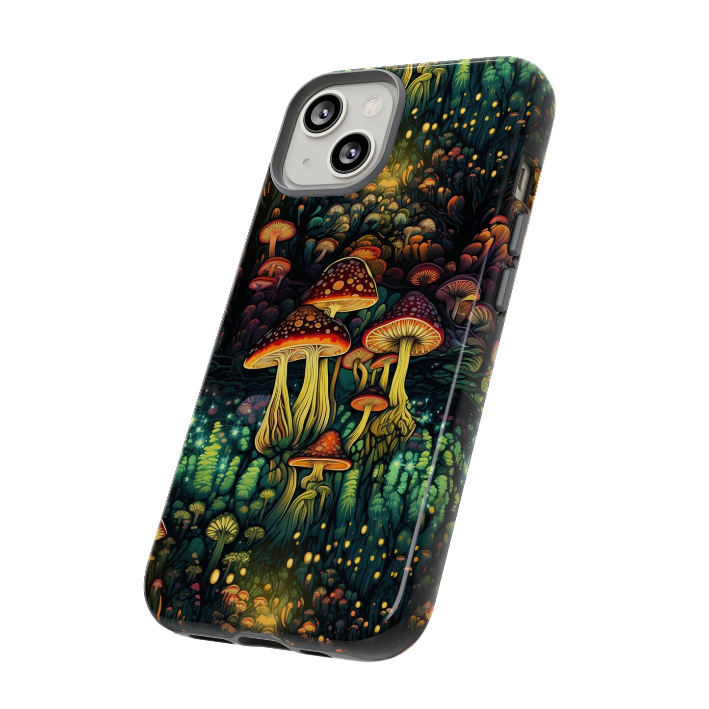 Neon Hallucinations: An Illuminated Autumn Spectacle - Tough Phone Case