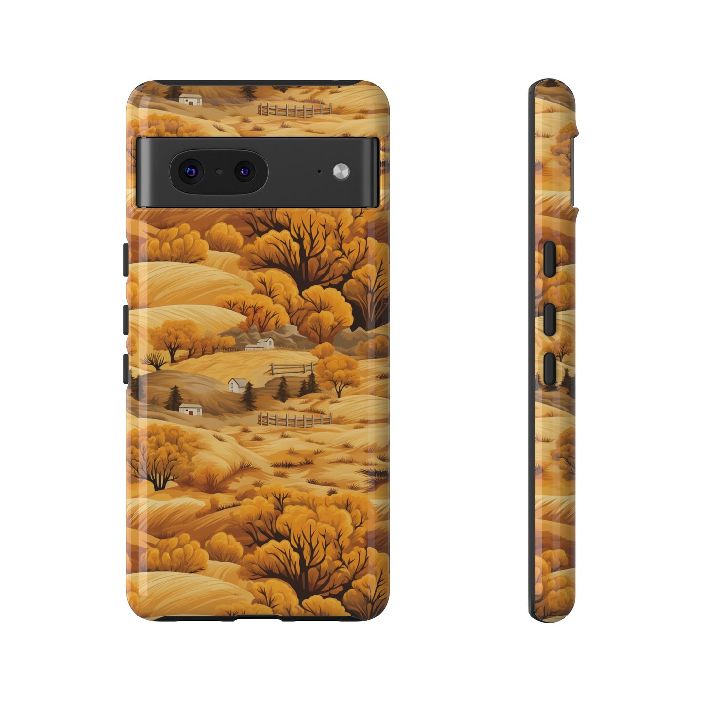 Rural Rhapsody: Early Autumn Farm Tales - Tough Phone Case